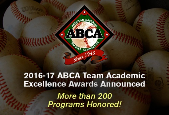2016-17 ABCA Team Academic Excellence