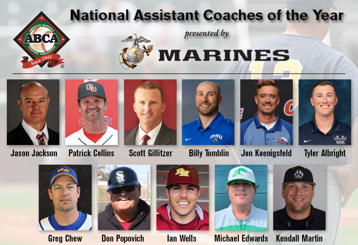 2023 ABCA Assistant Coaches of the Year