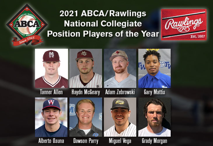 ABCA/Rawlings Position Players of the Year