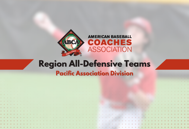 2023 ABCA Pacific Association Division Region All-Defensive Teams Announced