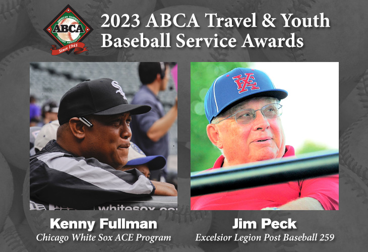 2023 ABCA Service Award recipients Kenny Fullman & Jim Peck
