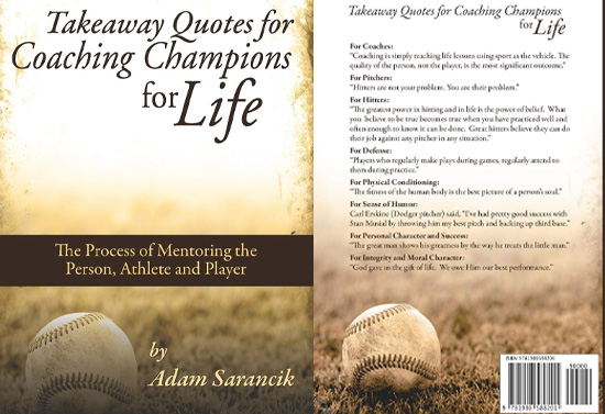 Coaching Champions For Life Book Cover & Back Cover