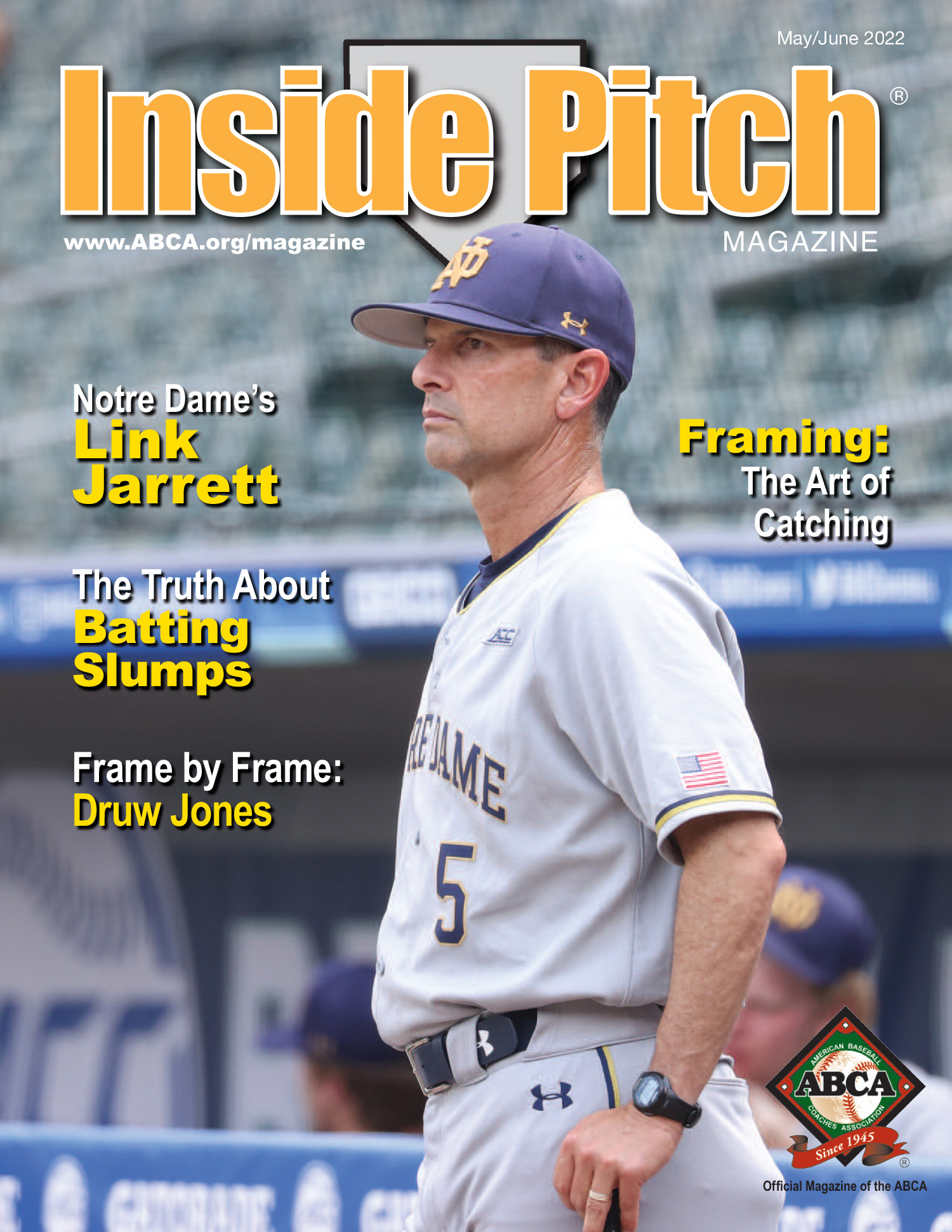 Inside Pitch Magazine Cover with Link Jarrett