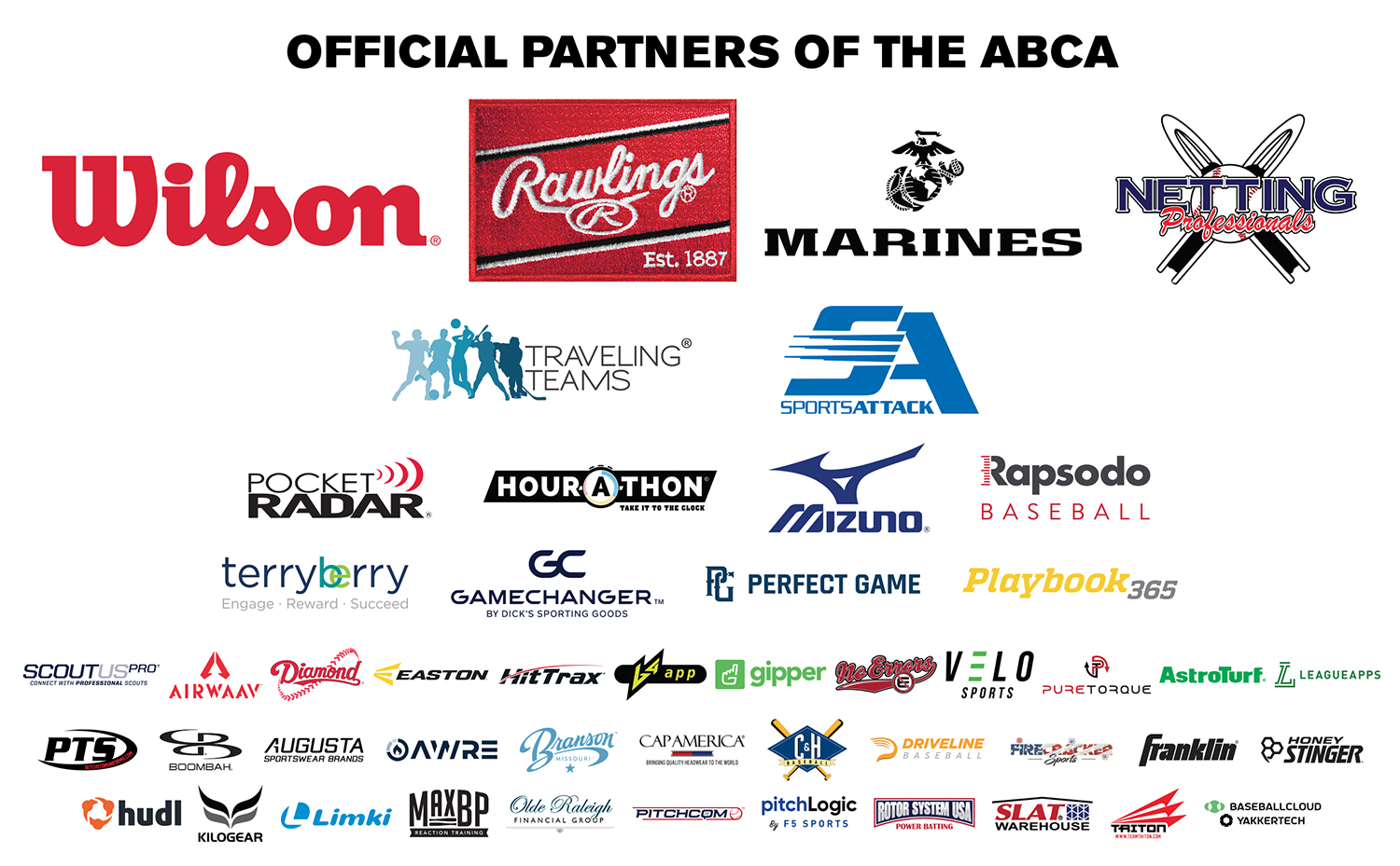 ABCA Official Partners